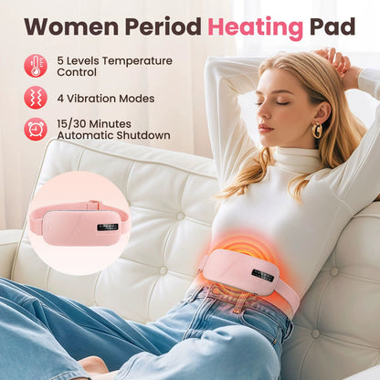 Lunara wearable heat therapy for women who don't have time to stop.